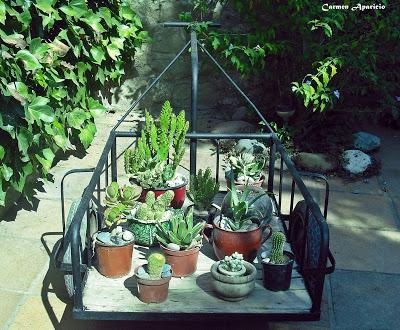 Decora tu jardin con cosas antiguas