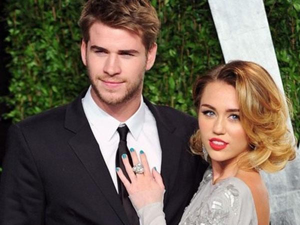 Desmienten rumores de infidelidad entre Liam Hemsworth y Miley Cyrus