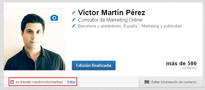 Editar perfil - LinkedIn