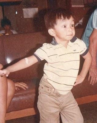 JC, 5 años. Manila, Filipinas (1986)
