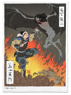 Las impresionantes ilustraciones de la serie 'Ukiyo-e Heroes' nos han dejado sin palabras Las impresionantes ilustraciones de la serie 'Ukiyo-e Heroes' nos han dejado sin palabras