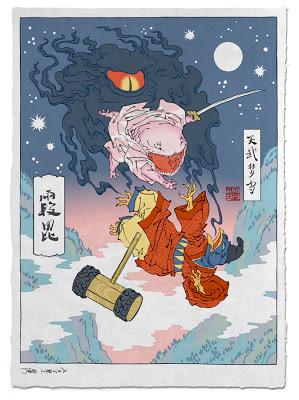 Las impresionantes ilustraciones de la serie 'Ukiyo-e Heroes' nos han dejado sin palabras Las impresionantes ilustraciones de la serie 'Ukiyo-e Heroes' nos han dejado sin palabras