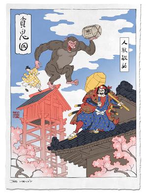 Las impresionantes ilustraciones de la serie 'Ukiyo-e Heroes' nos han dejado sin palabras Las impresionantes ilustraciones de la serie 'Ukiyo-e Heroes' nos han dejado sin palabras
