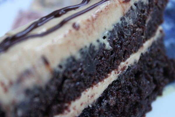 Receta: tarta de chocolate con crema de cacahuete receta para una tarta de chocolate con cacahuete