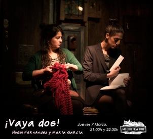 Llévate 2 pases dobles para MicroTeatro por la gorra, en Valladolid vayados