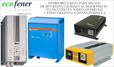 Ofertas en inversores en ecofener.com Ofertas en inversores en ecofener.com