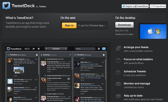 Twitter cierra Tweetdeck para Android, iOS y la versión de AIR tweetdeck