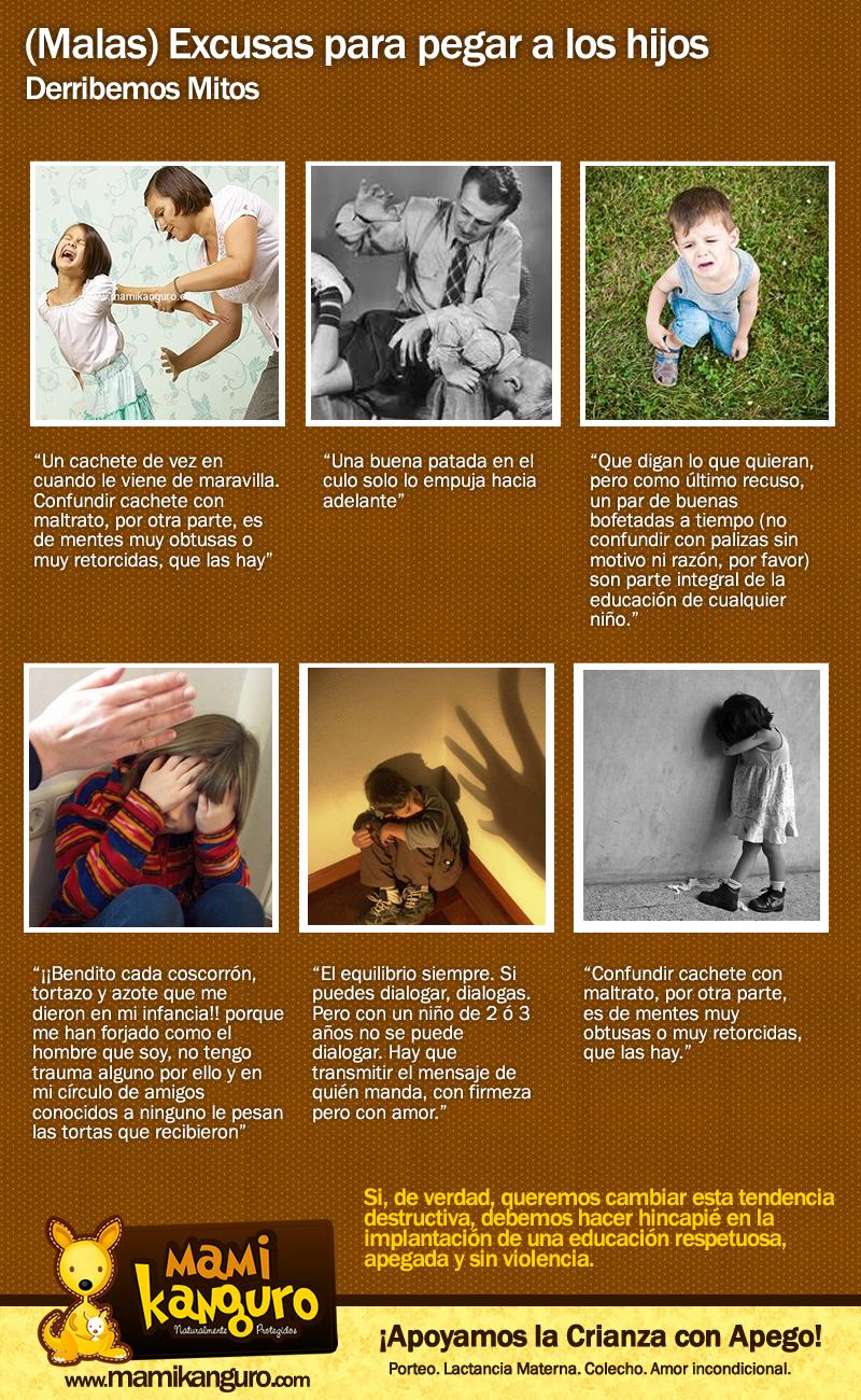 (Malas) Excusas para pegar a los hijos: derribemos mitos excusas
