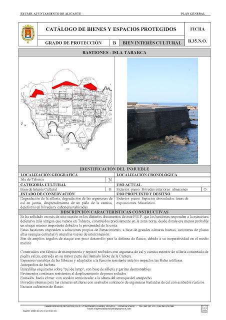 Nueva Tabarca en el PGOU Nueva Tabarca en el PGOU