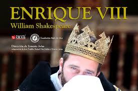 PIEZA EXTRA:  Enrique VIII,  in love with Shakespeare