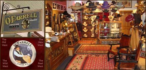 O´Farrell Hats una auténtica Sombrerería de EE.UU. O´Farrell Hats