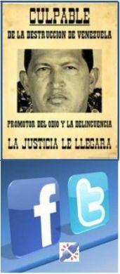 Las redes sociales le dedicaron a Chávez fotomontajes como éste. Murió Hugo Chávez. Desconectémonos