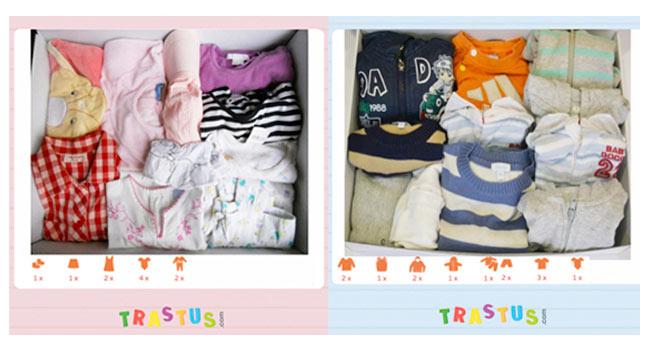 cajas trastus2 Trastus: Una Comunidad de intercambio, compra y venta de ropa infantil 