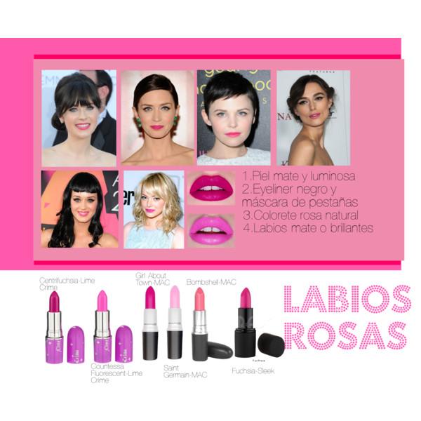 Labios rosas Labios rosas