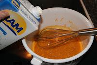 Coliflor con bechamel y huevo duro Coliflor con bechamel y huevo duro