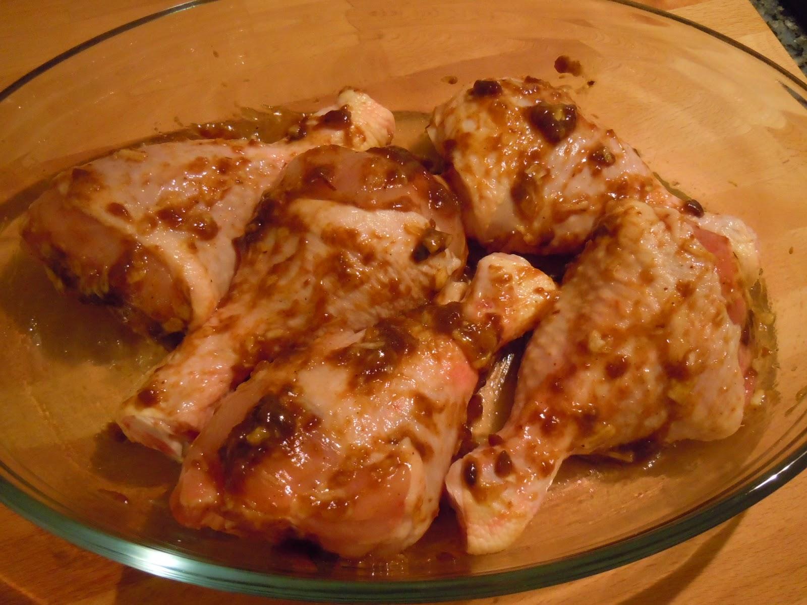 Muslos de pollo asados con mermelada de boletus y trufa Muslos de pollo asados con mermelada de boletus y trufa