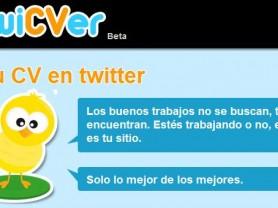 TwiCVer: ayuda a los desempleados. TwiCVer, para que tu curriculum sea más visible
