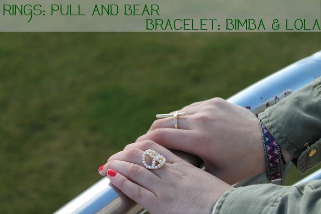 Green and camel Green and camel