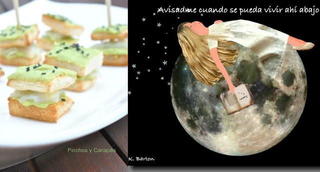 CANAPÉS DE AGUACATE Y BACALAO AHUMADO PARA #BARONETI