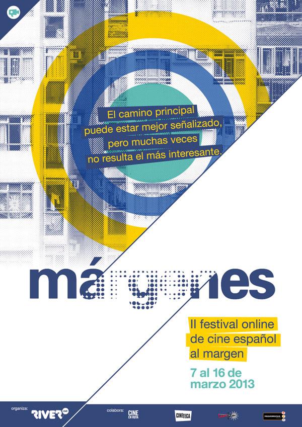 Arranca la II edición del festival online de cine español al margen, MÁRGENES MARGENES CARTEL