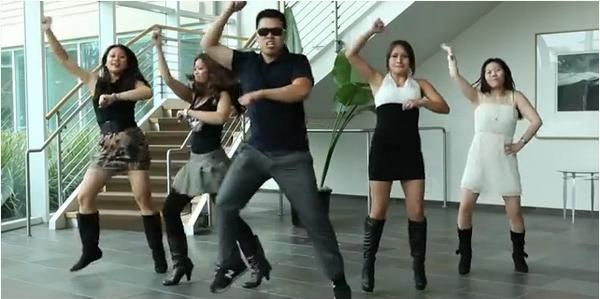 Graciosa versión Geek de GangNam Style: The NoSQL Style nosql-style