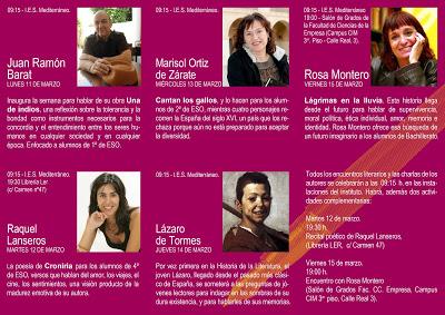 III SEMANA LITERARIA IES MEDITERRÁNEO