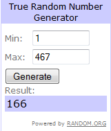 Ganadores sorteos activos en el blog. Ganadores sorteos activos en el blog.