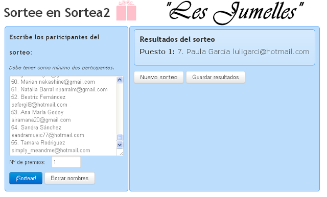 And the winner is.. And the winner is..