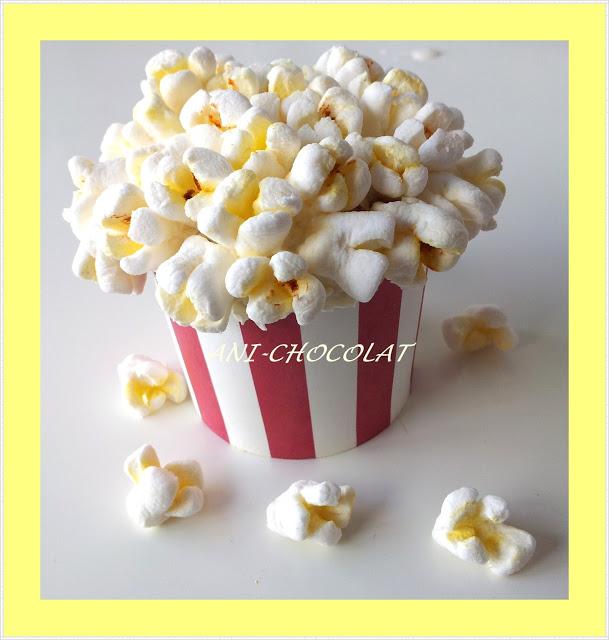Cupcakes de cine ( palomitas de marshmallows) Paso a paso
