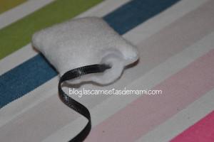 DIY una bolsita de té de fieltro bolsa de té fieltro