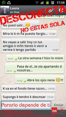 No estas sola Campaña contra la violencia de genero