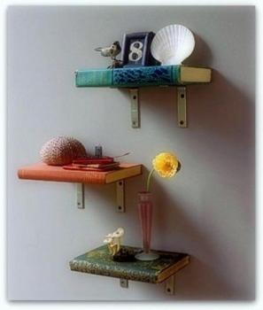 Cómo hacer unas estanterías con libros Cómo hacer unas estanterías con libros