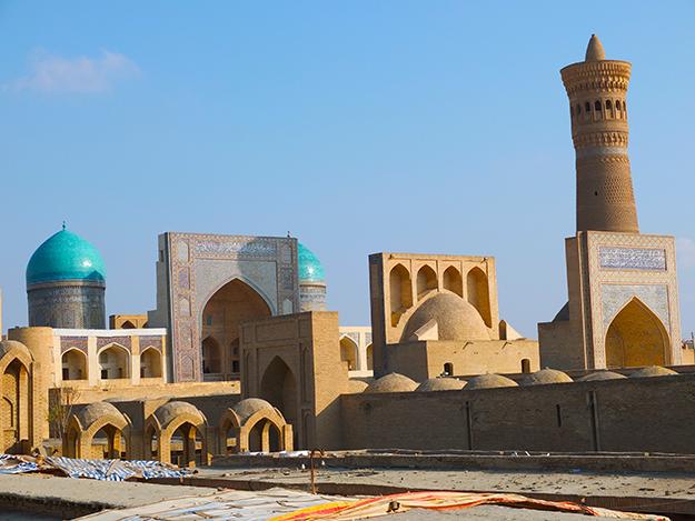 Bukhara El Gran Minarete de Bukhara