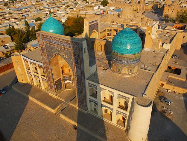 Vista-Minarete-Bukhara El Gran Minarete de Bukhara