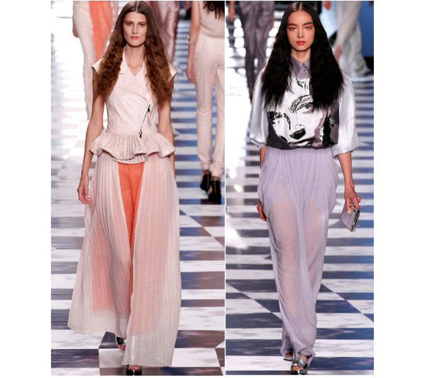 Intuición veraniega: Gaseado, el tejido de moda para la primavera verano 2013 Viktor&Rolf Primavera 2013