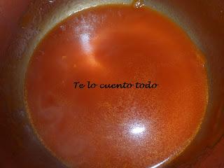 Filetes de merluza con tomate Filetes de merluza con tomate