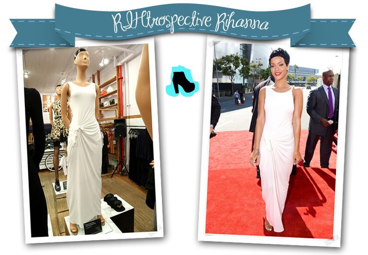 RIHtrospective Rihanna Vestido de Adam Selman usado por Rihanna en los MTV Video Music Awards 2012