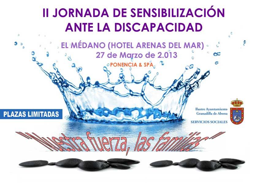 II Jornada de sensibilización ante la discapacidad en Granadilla de Abona 130307FOLLETOJORNADAS_web