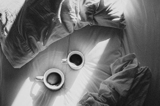 Café en la cama El placer del café