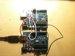 Cargar Bootloader en Arduino usando una segunda placa Conexion Arduinos