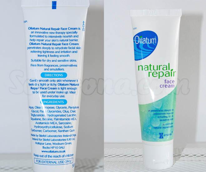 Hidratante facial | Oilatum Natural Repair Face Cream