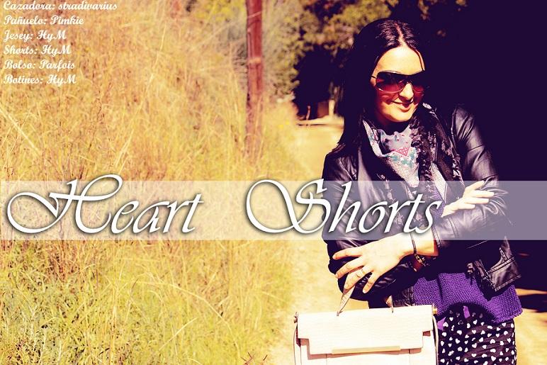 Heart shorts Heart shorts