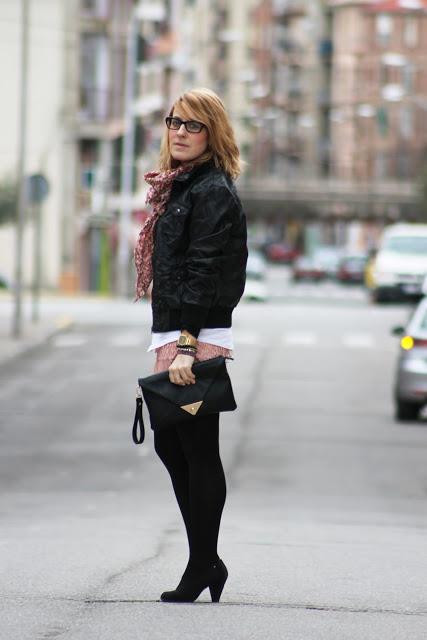 Mini de flecos Mini de flecos