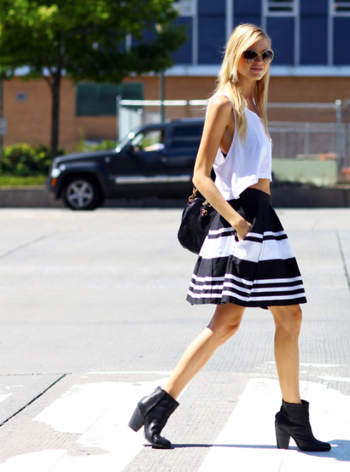 Inspiration: Spring / Summer 2013 skirts stripe skirt