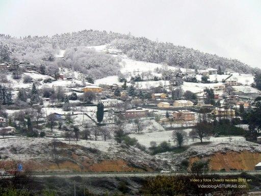 Nevadas en Oviedo 2013: 2 Videos y fotos