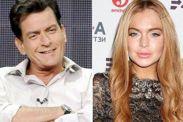 Lindsay Lohan rechaza ayuda de Charlie Sheen Lindsay Lohan rechaza ayuda de Charlie Sheen