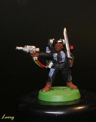 Sargento de los Comandos de Choque de Warhammer 40000