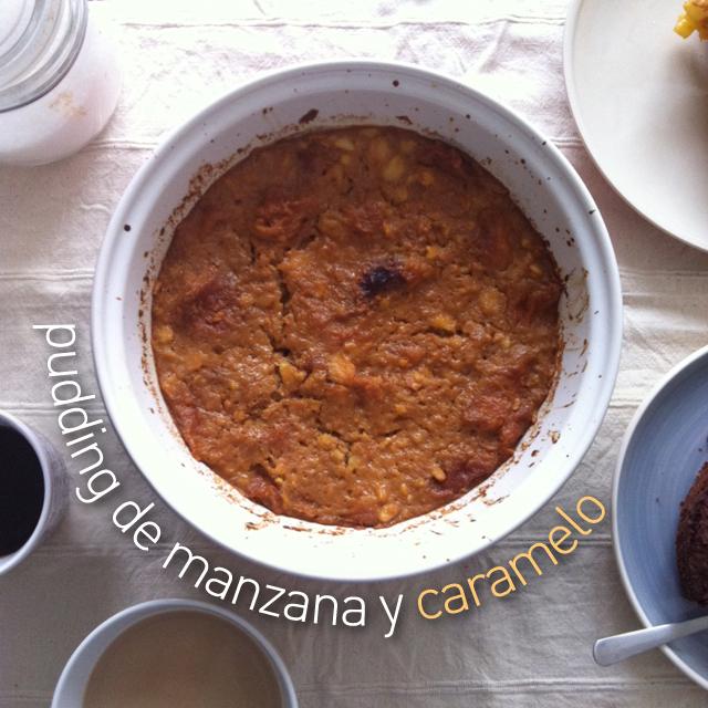 Pudding sepsi de manzana y caramelo Pudding sepsi de manzana y caramelo