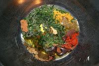 Brochetas de pollo con Patatas Panadera Brochetas de pollo con Patatas Panadera