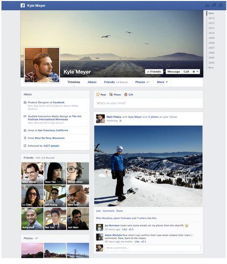 Facebook sigue implementando mejoras en su Timeline, ahora libros, películas y música new-timeline